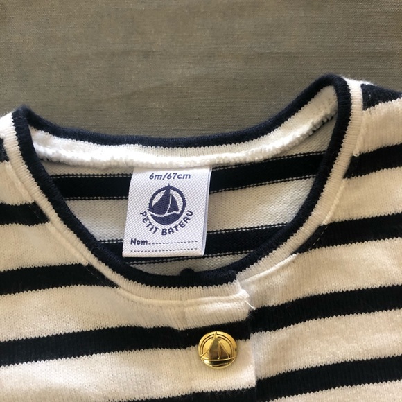 Striped cardigan - Picture 4 of 4